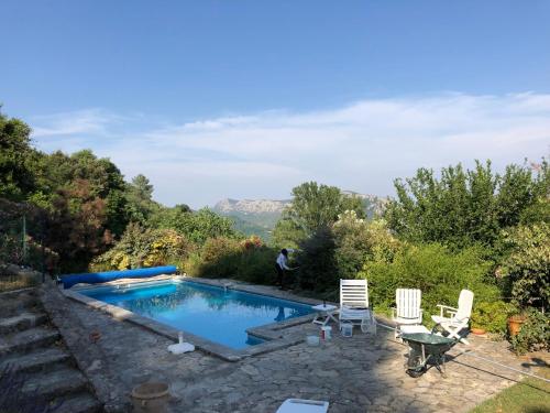 Πισίνα στο ή κοντά στο Casita Linda - mas en pleine nature