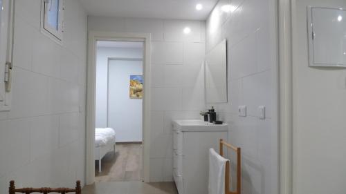 Koupelna v ubytování Living Triana House