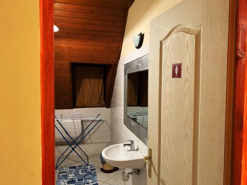 Et badeværelse på Koloska apartmanház