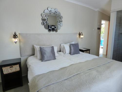 Villa Africa Guesthouseにあるベッド