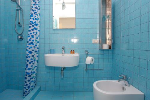 Koupelna v ubytování Donnalucata Casa Vacanze