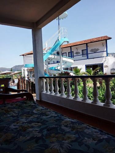 Μπαλκόνι ή βεράντα στο Hotel Serra Vista