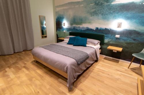 Cama o camas de una habitación en Terrazza Sangiuliano