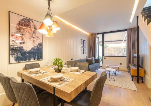 Ruang duduk di BILBAO METROPOLITAN by STAYNN APARTMENTS