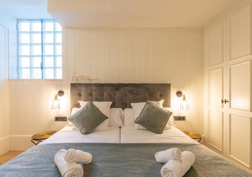 Katil atau katil-katil dalam bilik di BILBAO METROPOLITAN by STAYNN APARTMENTS
