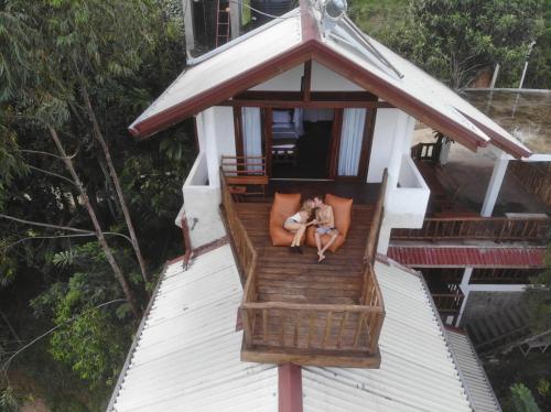 Edificio en el que se encuentra la habitación en casa particular