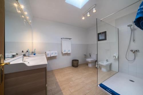 Koupelna v ubytování Villa Ventura