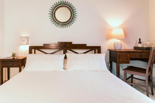 Ένα ή περισσότερα κρεβάτια σε δωμάτιο στο Hotel Rio Molas