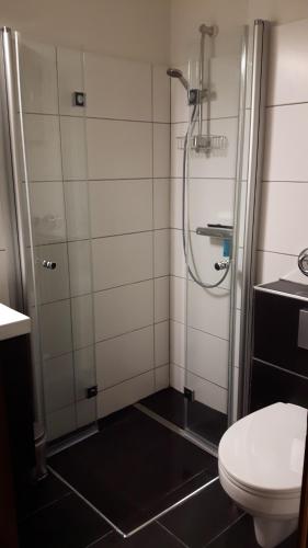 A bathroom at Winterberg-Hasewinkel