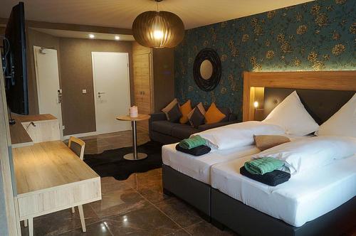 Hotel Diamondにあるベッド