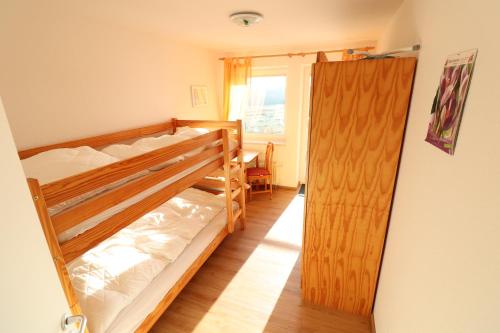 Haus Nordseebrandungにある二段ベッド