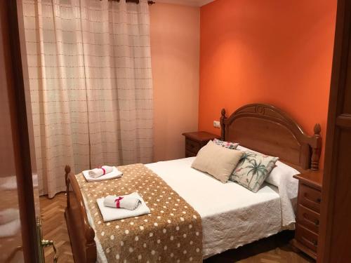 Cama o camas de una habitación en Apartamento turístico iguazu