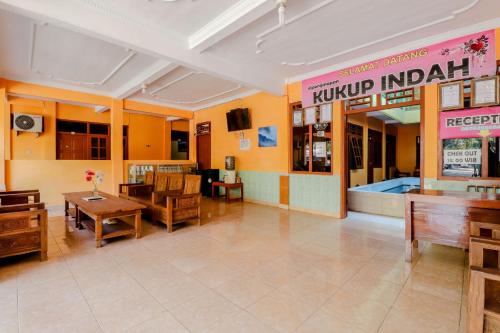 Un lugar para sentarse en Hotel Kukup Indah