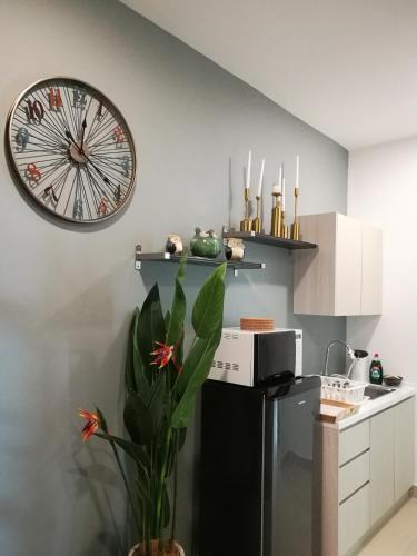 Dapur atau dapur kecil di Master Suite@Midhill Genting Highlands (Free Wi-Fi)