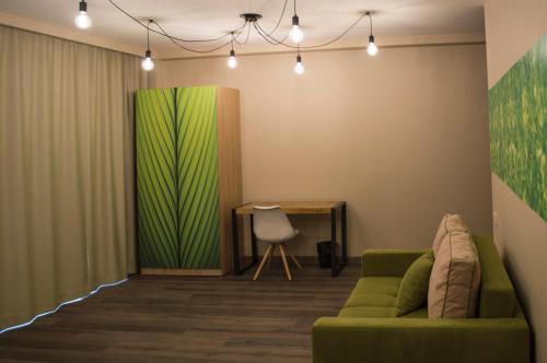Zona de estar de Wine Hotel Chisinau
