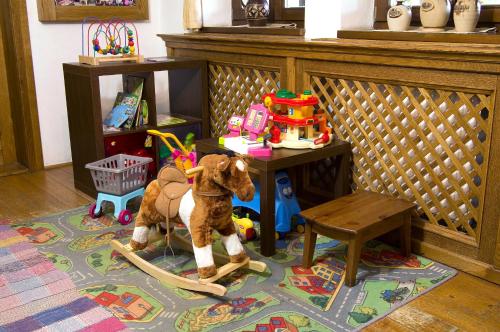 Et eller flere kæledyr der bor med gæster på Penzion Martinov Dvor