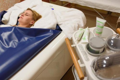 Spa o instalaciones de bienestar en Apart-Hotel Chale Graal