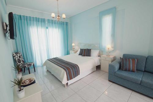 基帕里夏的住宿－Kyparissia Blue Boutique Hotel，相簿中的一張相片
