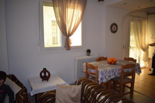 Area soggiorno di Kastoria apartment