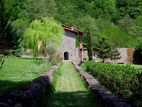 Vonkajšia záhrada v ubytovaní Mulino de Briganti
