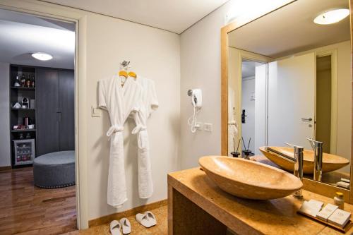 Ванная комната в Hotel Grand Brizo Buenos Aires