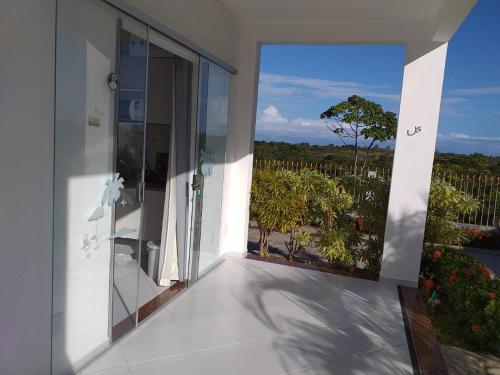 a view from the balcony of a house at Granito e Jasmin in Conde