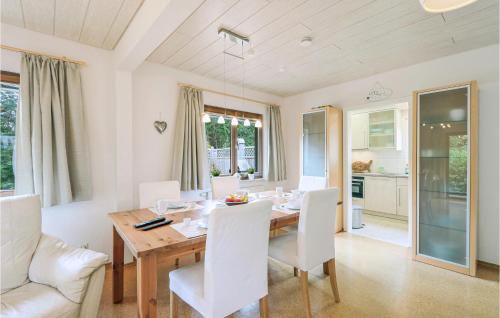 Ruang duduk di Ferienhaus 18 In Kirchheim