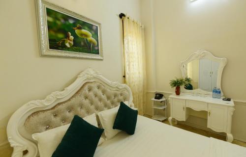 Katil atau katil-katil dalam bilik di Timothy Homestay Hue