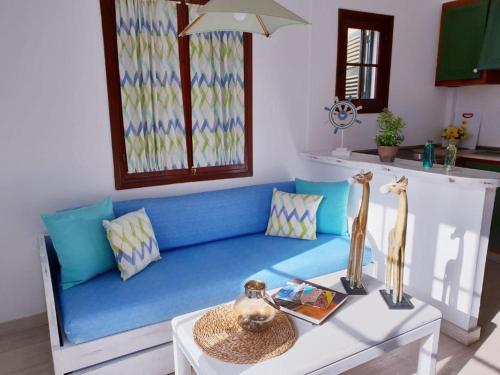 พื้นที่นั่งเล่นของ Apartamentos Costa Menorca