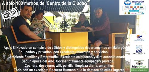 マラルグエにあるApart El Nevado Malargüeの座席