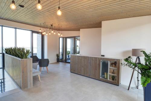 Kuchyň nebo kuchyňský kout v ubytování Eco complex Zdravets