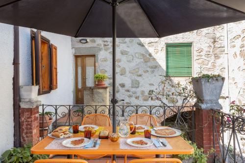 Αίθριο ή υπαίθριος χώρος στο Casa Alice
