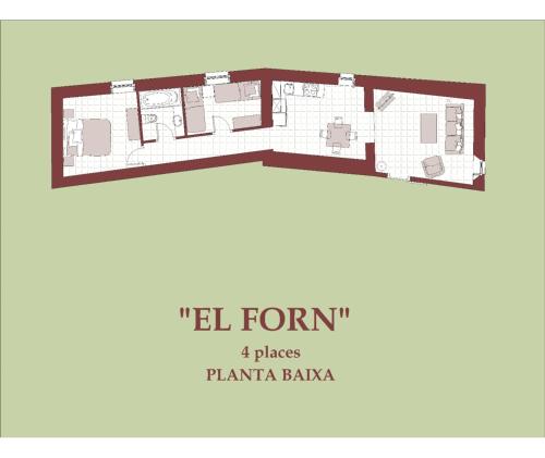 a floor plan of a phases habitat bangle at Can Margarit in Calonge
