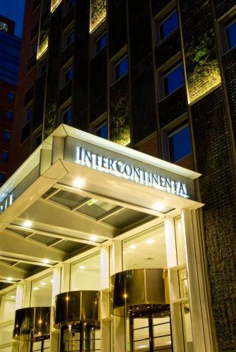 a building with a sign that reads internet communications at InterContinental Santiago by IHG in Santiago