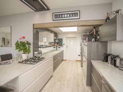 Dapur atau dapur kecil di Hafod Y Mor