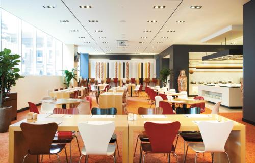 ห้องอาหารหรือที่รับประทานอาหารของ ibis Ambassador Seoul Insadong