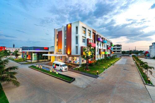 Budova, kde se hotel nachází