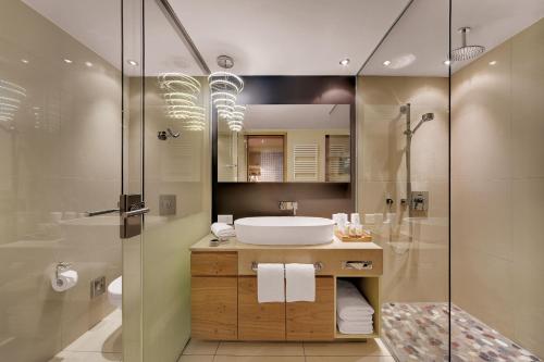 Kylpyhuone majoituspaikassa Giardino Bed & Breakfast