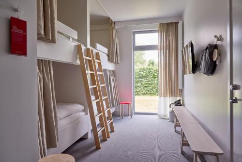 Postel nebo postele na pokoji v ubytování IKEA Hotell
