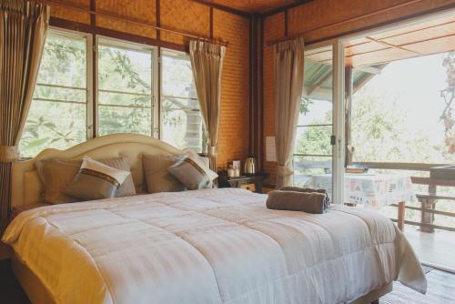 Katil atau katil-katil dalam bilik di Baansuan Chomchun