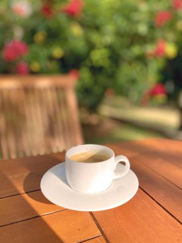 Dream Gardenにあるコーヒーまたはお茶