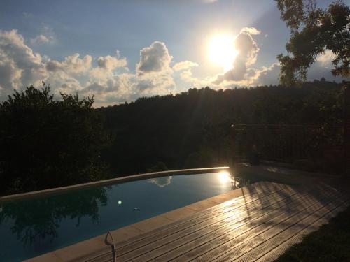 Πισίνα στο ή κοντά στο Lestival, le gîte