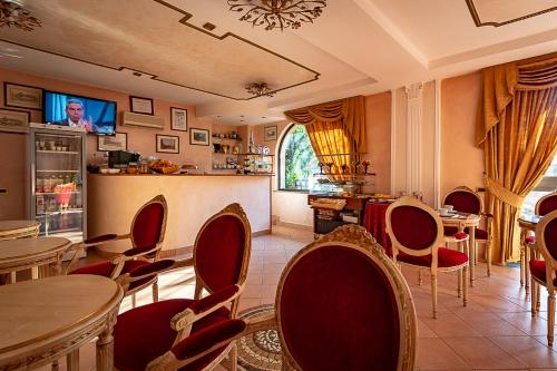 Posezení v ubytování Hotel Louis II