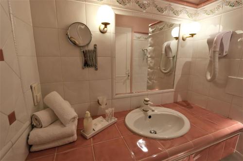 Hôtel de la Ferme Lamy tesisinde bir banyo