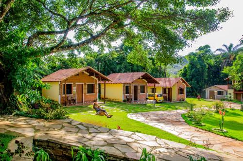 Aed väljaspool majutusasutust Pousada Muro de Pedra