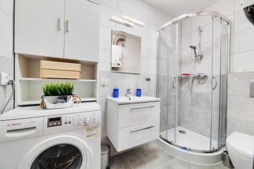 Kúpeľňa v ubytovaní Dream Loft Podwale Staromiejskie