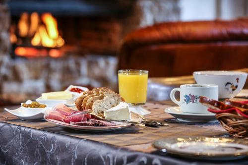 Jídlo v bed and breakfast nebo okolí