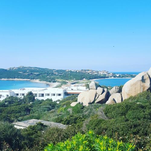 a group of large rocks on top of a hill at Studio S in Santa Teresa Gallura