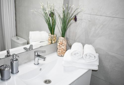 Kúpeľňa v ubytovaní Vivienda vacacional Vistamar