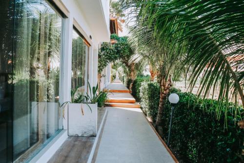Zahrada ubytování D'sawah Villa